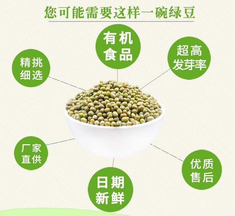 黑龙江绿豆厂家批发 东北特色发芽有机绿豆 出口企业和粮农业_cfd7c3b9.jpg